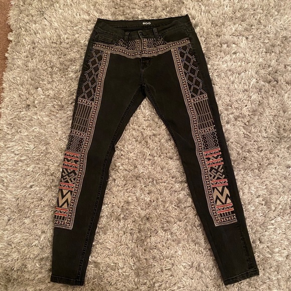 ⚡️BDG Patterned Skinny Jean⚡️ ($7 flash sale) - Picture 2 of 3